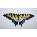 Eco Style Home Eangee Home Design esh130 Butterfly Wall Decor Gold & Blue m2053